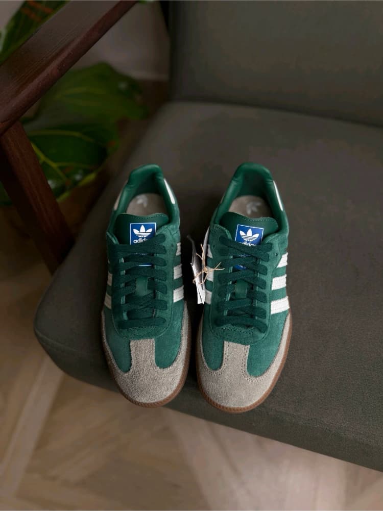 Кросівки Adidas Samba OG "Collegiate Green Gum Grey Toe" ID2054