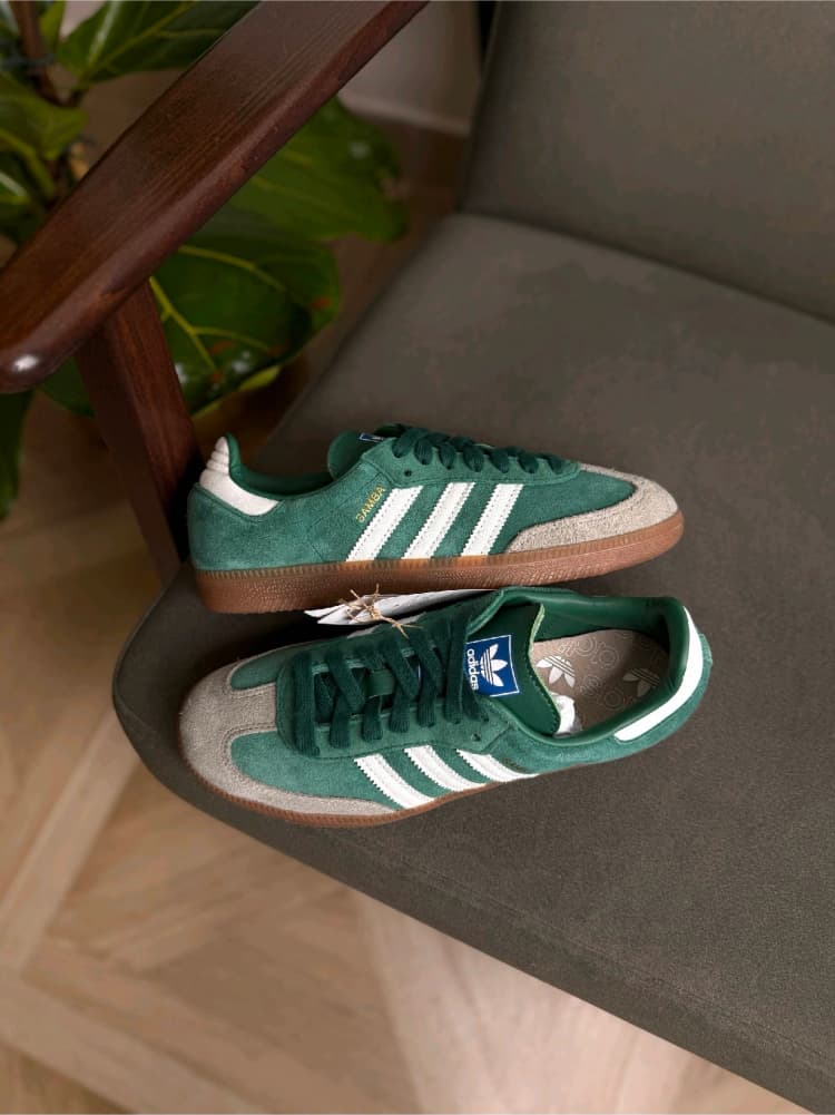 Кросівки Adidas Samba OG "Collegiate Green Gum Grey Toe" ID2054
